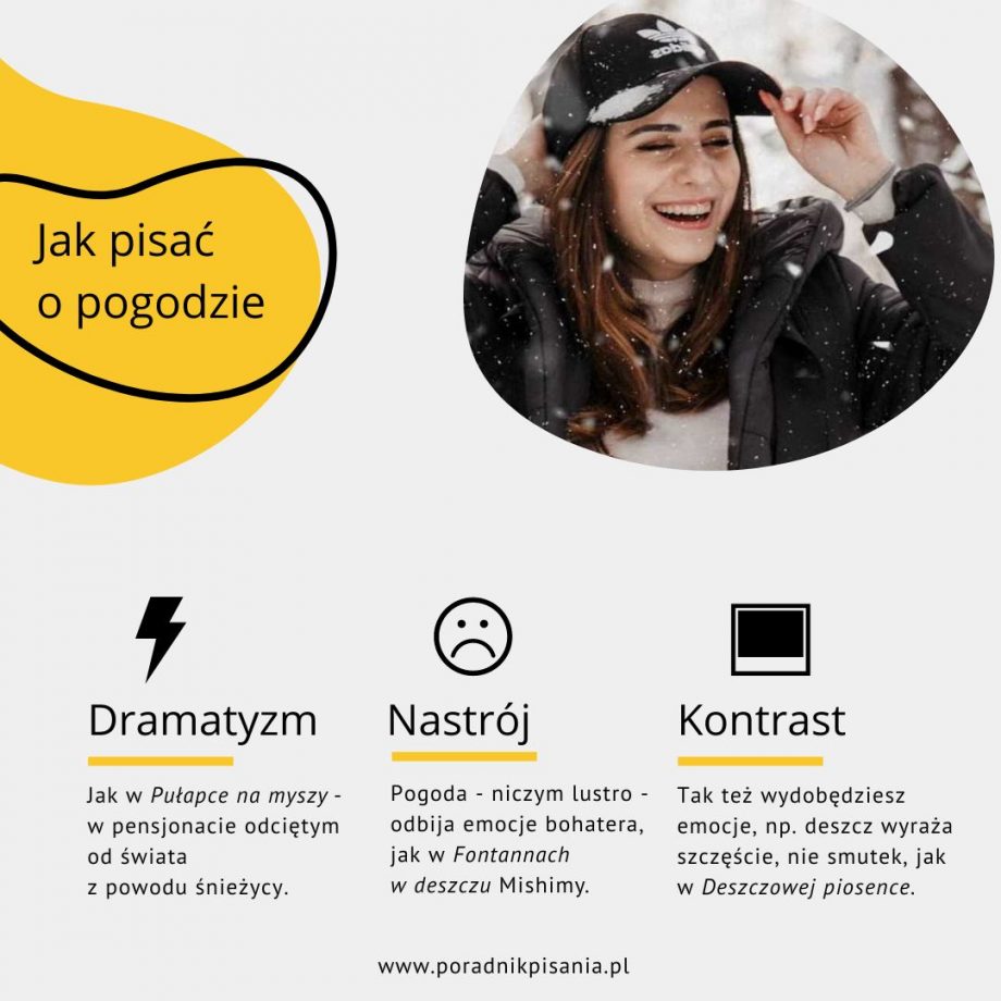 Jak pisać o pogodzie. Stwórz klimat w swojej opowieści!